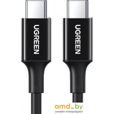 Кабель Ugreen US300 80372 USB Type-C - USB Type-C (2 м, черный)