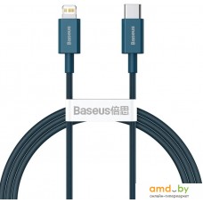 Кабель Baseus CATLYS-A03 USB Type-C - Lightning (1 м, синий)
