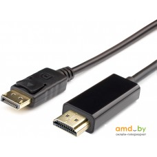 Кабель ATcom AT6001 DisplayPort - HDMI (2 м, черный)