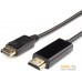 Кабель ATcom AT6001 DisplayPort - HDMI (2 м, черный). Фото №1