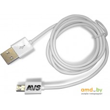 Кабель AVS MR-311 USB Type-A - microUSB (1 м, белый)