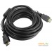 Кабель AOPEN ACG711D-7.5M HDMI - HDMI (7.5 м, черный). Фото №1