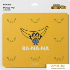 Коврик для мыши Miniso Minions Collection Square (желтый)