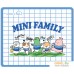 Коврик для мыши Miniso Mini Family Sports Square (синий). Фото №1