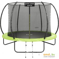 Батут Atlas Sport 252 см - 8ft Master (с лестницей, зеленый)