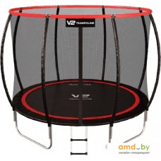 Батут V2 Trampoline Redline 10FT 312 см (с внешней сеткой и лестницей)