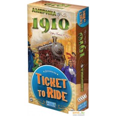 Настольная игра Мир Хобби Ticket To Ride: Америка 1910 (дополнение)