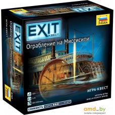 Настольная игра Звезда Exit-Квест. Ограбление на Миссисипи