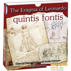 Настольная игра Правильные игры Загадка Леонардо. Quintis Fontis