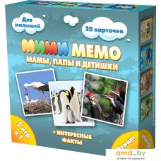 Настольная игра Нескучные игры Ми-Ми-Мемо Птицы 8052