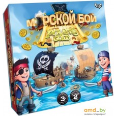 Настольная игра Danko Toys Морской бой Pirates Gold G-MB-03