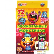 Настольная игра Умные игры Прожорливые монстрики 4680107921512