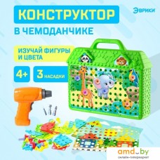 Конструктор Эврики 5189629 Веселые зверята (зеленый)