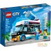 Конструктор LEGO City 60384 Фургон для шейков Пингвин. Фото №1