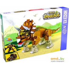 Конструктор Zhe Gao Dinosaur QL1743 Трицератопс 3 в 1