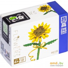 Конструктор Zhe Gao Flowers QL2360 Цветок Подсолнуха