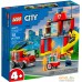 Конструктор LEGO City 60375 Пожарная часть и пожарная машина. Фото №1