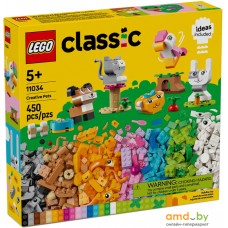 Набор деталей LEGO Classic 11034 Креативные домашние животные