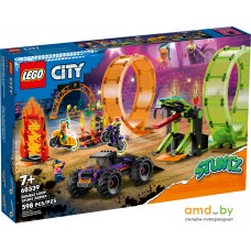 Конструктор LEGO City 60339 Трюковая арена Двойная петля