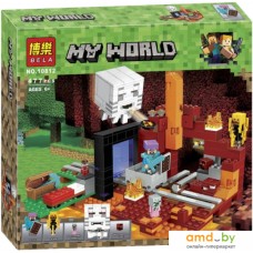 Конструктор Bela My World 10812 Портал в Нижний мир