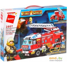 Конструктор Qman Fire Rescue 2807 Пожарная машина