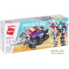 Конструктор Qman Creative Master Super Alloy Ares 1412-3 Ground Smashing Chariot