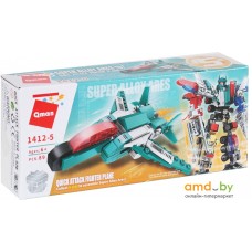 Конструктор Qman Creative Master Super Alloy Ares 1412-5 Quick Attack Fighter