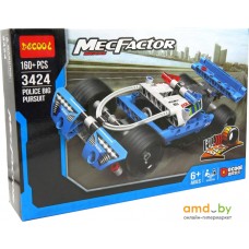 Конструктор Decool MecFactor 3424 Полицейская погоня