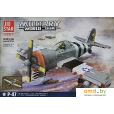 Конструктор JIE-STAR Military World 23046 P-47