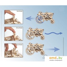 3Д-пазл Ugears Трактор