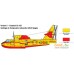 Сборная модель Italeri 1362 Самолет Canadair CL-415. Фото №6