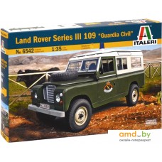 Сборная модель Italeri 6542 Внедорожник Land Rover Series III 109 Guardia Civil