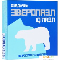 Головоломка Озадачка Зверопазл Медведь 22821