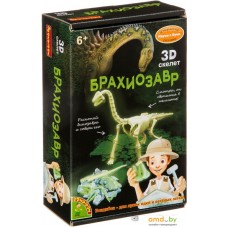 Набор для опытов Bondibon Науки с Буки Брахиозавр (светящийся в темноте) ВВ4209