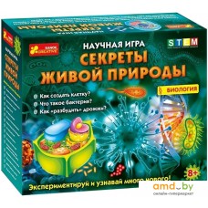 Набор для опытов Ranok-Creative Секреты живой природы. Биология 12123019Р