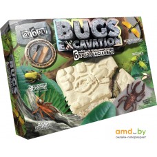 Набор для опытов Danko Toys Bugs Excavation Жуки и стрекоза BEX-01-02