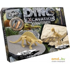 Набор для опытов Danko Toys Dino Excavation Динозавры Диметродон и Дилофозавр DEX-01-02