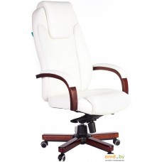 Кресло Бюрократ T-9923WALNUT/IVORY (слоновая кость)