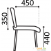 Офисный стул Brabix Iso CF-005 (кожзам, серый). Фото №6