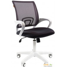 Кресло CHAIRMAN 696 white TW-12/TW-04 (серый)