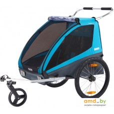 Детский велоприцеп Thule Coaster XT (Blue)