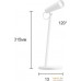 Настольная лампа Xiaomi Mijia multifunctional Charging Table Lamp MJTD05YL (белый). Фото №9