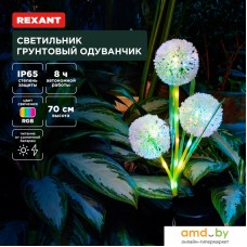 Садовый светильник-фигура Rexant Одуванчик 602-2433