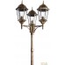 Садовый светильник Arte Lamp Genova Marrone A1207PA-3BN. Фото №1