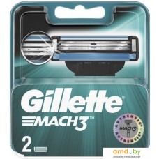 Сменные кассеты для бритья Gillette Mach3 (2 шт) 3014260251970