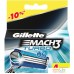 Сменные кассеты для бритья Gillette Mach3 Turbo (4 шт) 3014260331306. Фото №3