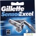 Сменные кассеты для бритья Gillette Sensor Excel (5 шт). Фото №1