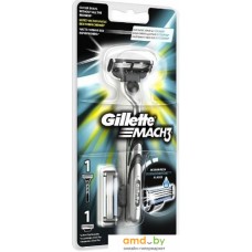 Бритвенный станок Gillette Mach3 1 сменная кассета