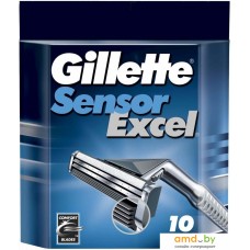 Сменные кассеты для бритья Gillette Sensor Excel (10 шт)