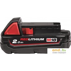 Аккумулятор Milwaukee M18 M18B2 4932430062 (18В/2 Ач)